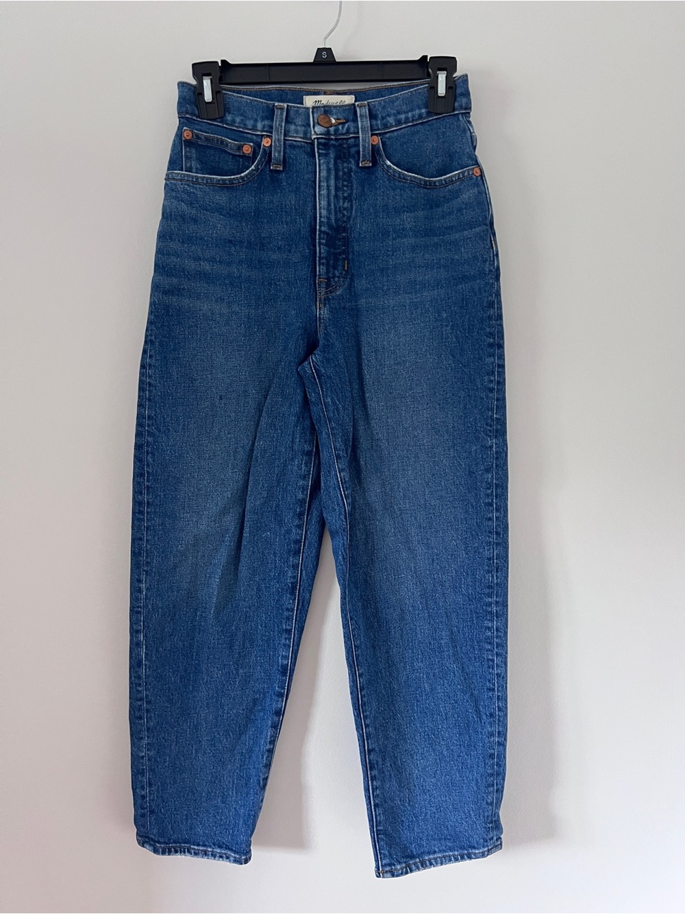 Madewell Jeans Balloon Style Women's High-Rise Size 24 Blue Denim